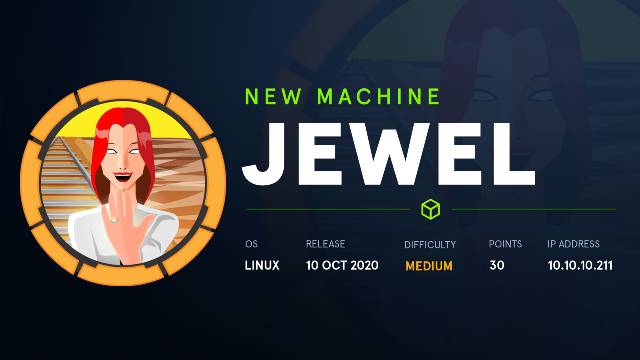 HackTheBox Jewel Write Up